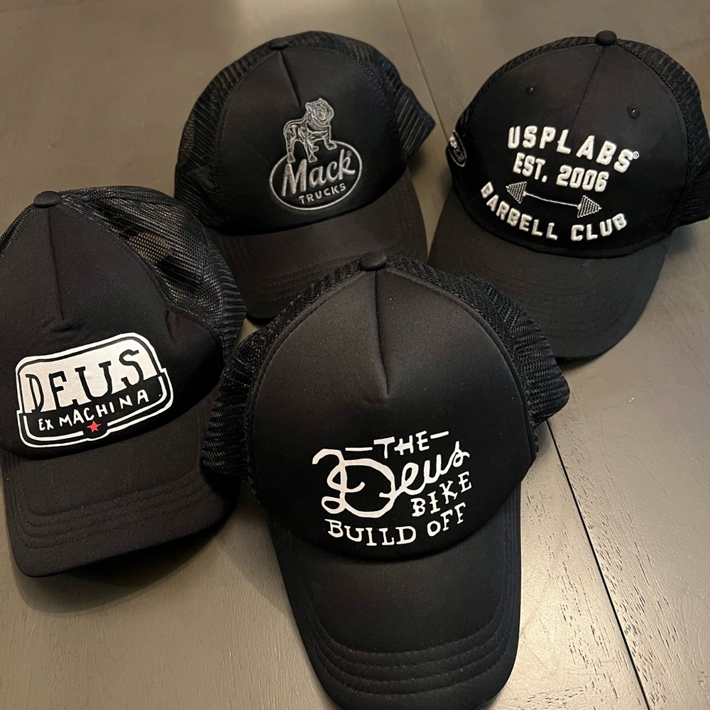 Black Trucker Hats